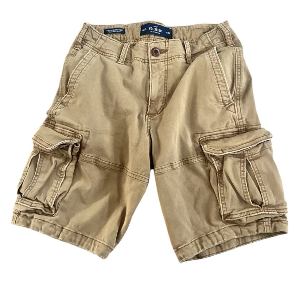 Men’s Hollister Classic Cargo Shorts size 28 Epic Flex